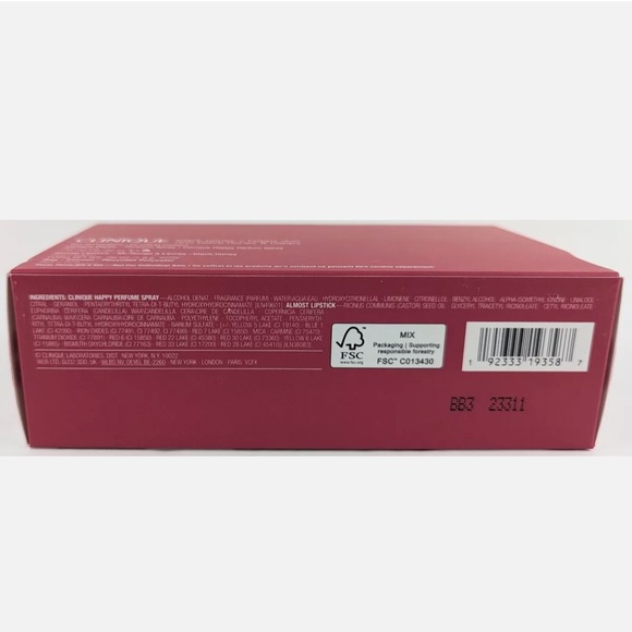 Clinique Black Honey Almost Lipstick & Happy set. NIB - Picture 7 of 12